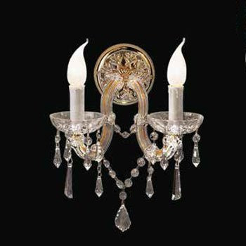 Бра Beby Group Novecento 770/2A Light gold CUT CRYSTAL