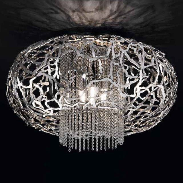 Потолочный светильник IDL Weave 513/6PF pure steel