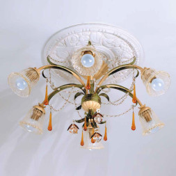 Потолочная люстра Passeri International Cristallo PL 6325/6 Dec. 059