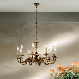 Люстра Orion LU 1357/10 patina fume