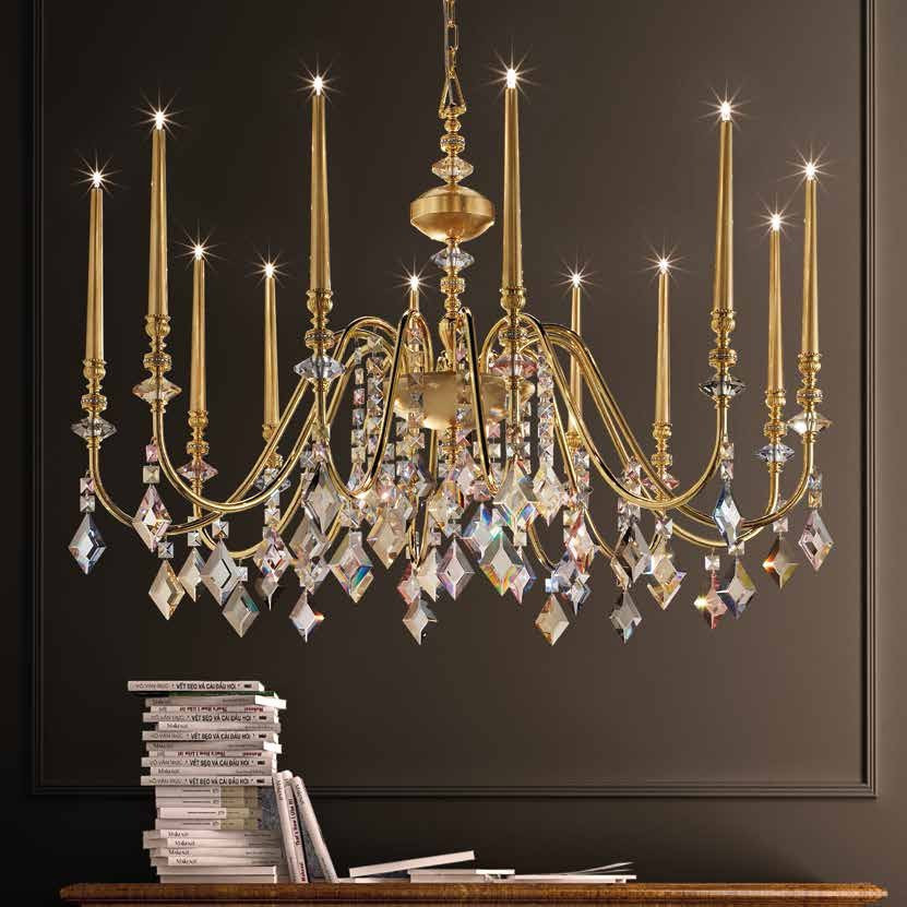 Люстра Masiero Chic 12 F01