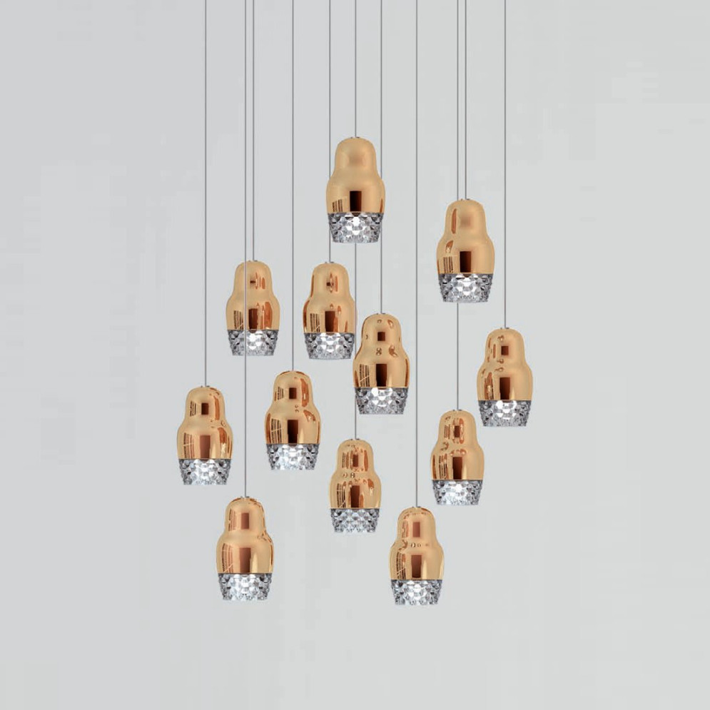 Подвесной светильник Axo Light Fedora SP FEDO 12 SPFEDO12ROBCGU1