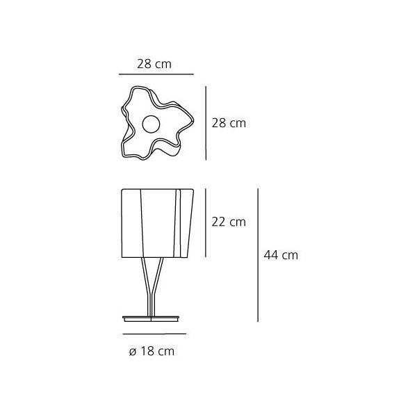 Настольная лампа Artemide Logico tavolo mini 0700020A