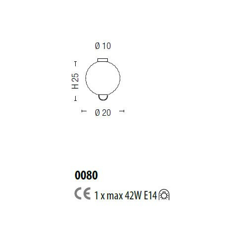 Потолочный светильник Sylcom Jupiter 0080 K TOP