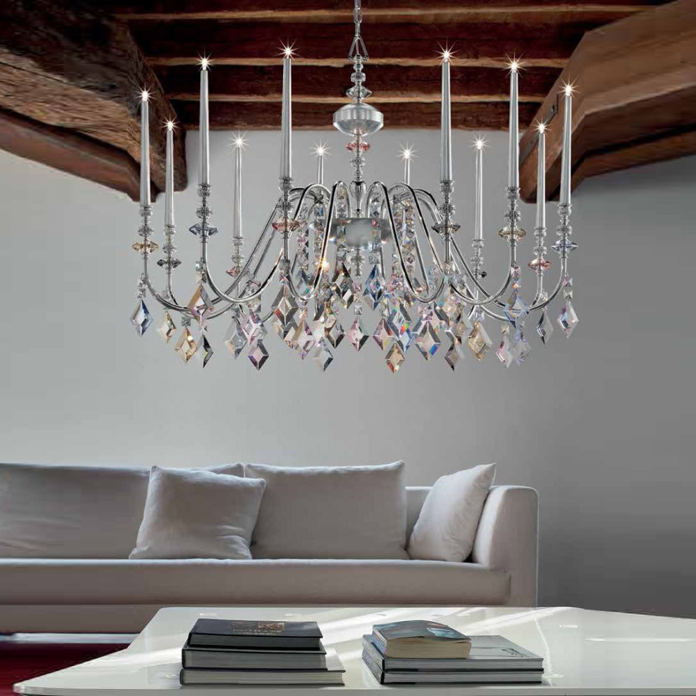 Люстра Masiero Chic 12 F02