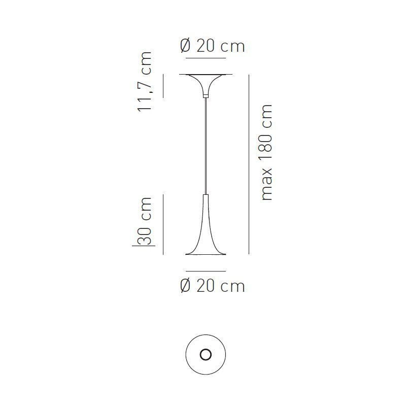 Подвесной светильник Axo Light Nafir SP NAFIR 1 BC OR SPNAFIR1BCORGU1