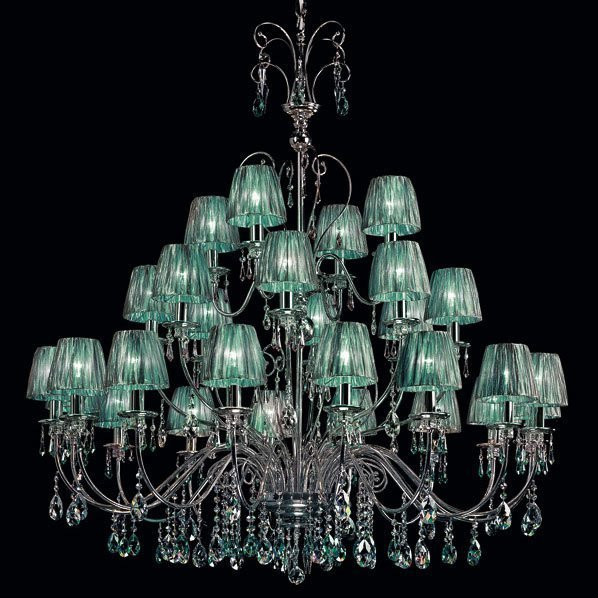 Люстра Beby Group Violet 0118B07 Chrome 135 SW Antique Green