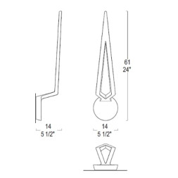 Бра iTRE Flecha P-PL 0003788