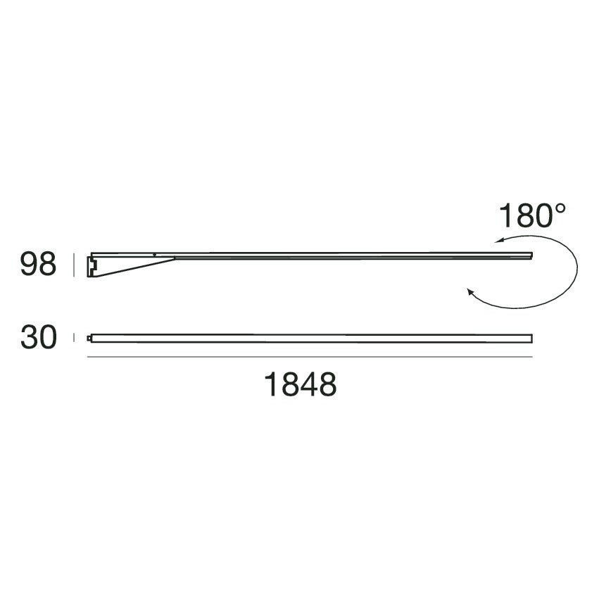 Настенный светильник Linea Light Xilema 7775