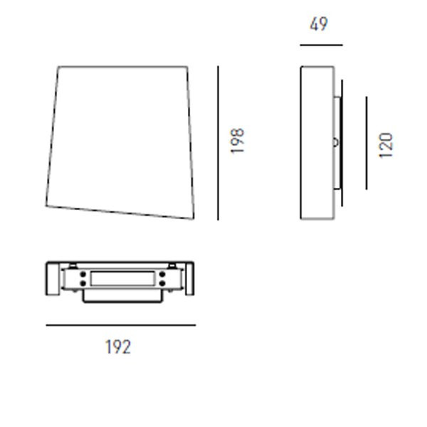 Настенный светильник Axo light Rythmos WALL LAMP 111 07