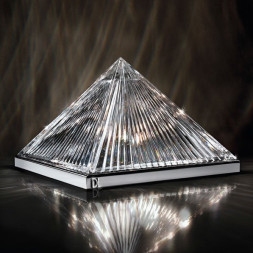 Настольная лампа Beby Group Crystal sand 5100L01 Chrome