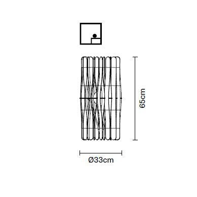 Настольная лампа Fabbian Stick F23 B01 69