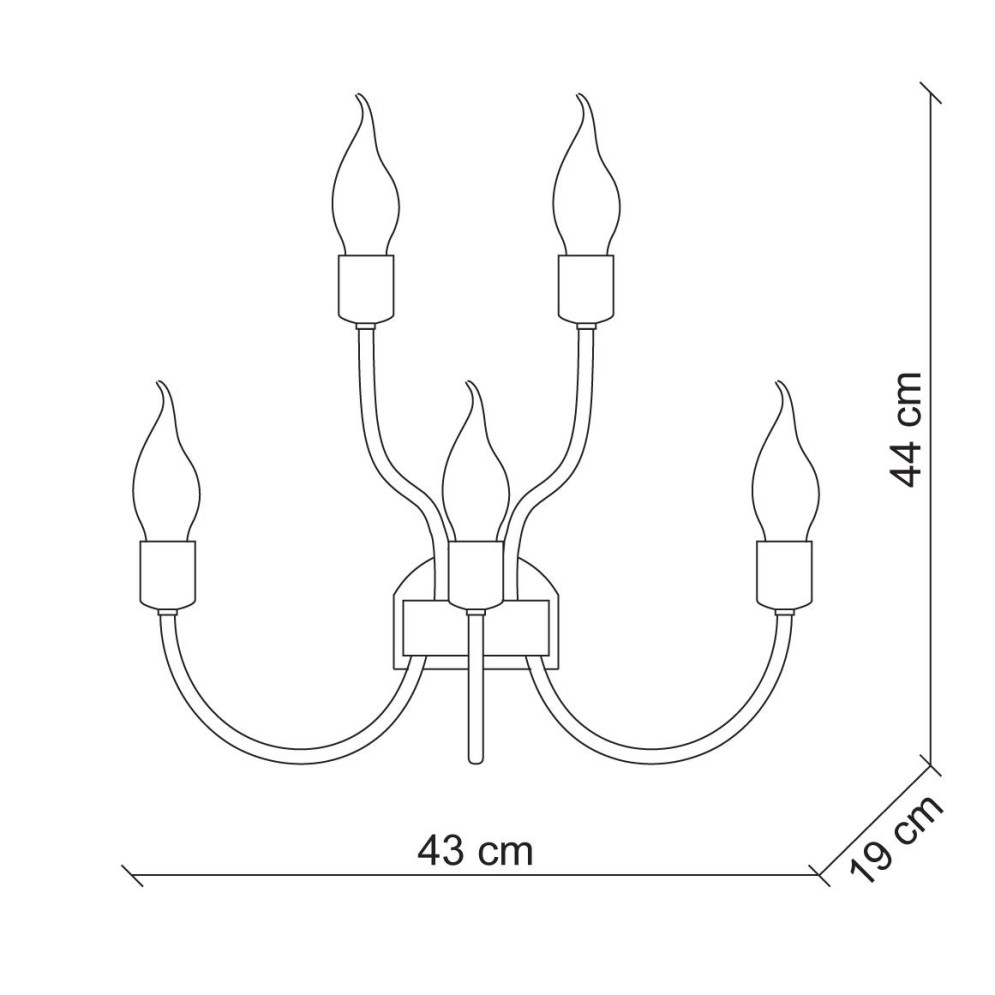 Бра Patrizia Garganti Moulin Rouge PG331