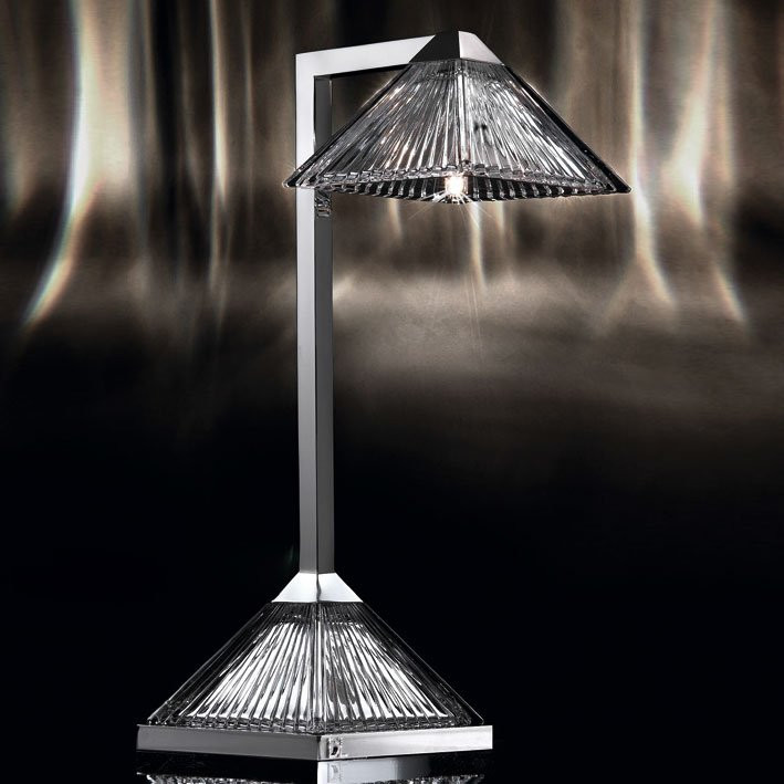 Настольная лампа Beby Group Crystal sand 5100L02 Chrome