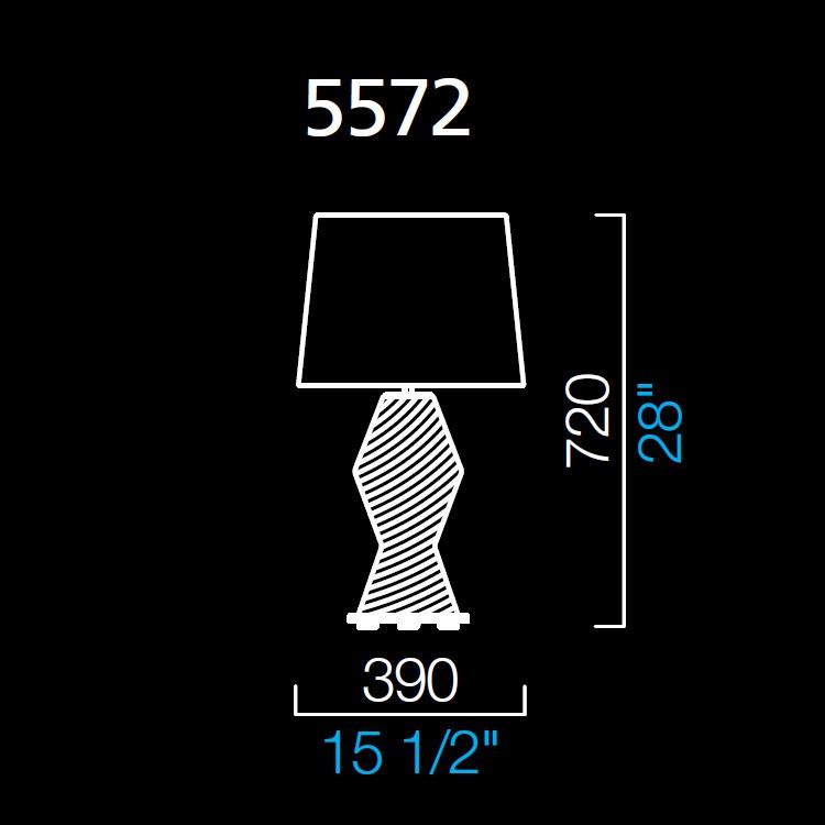 Настольная лампа Barovier&amp;Toso Vania 5572/VA/NN