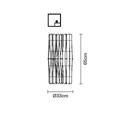 Настольная лампа Fabbian Stick F23 B02 69