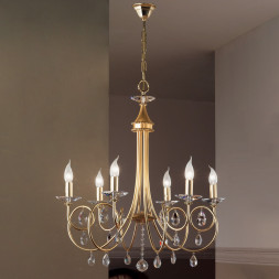 Люстра Orion Leuchten LU 1670/6 Gold-matt