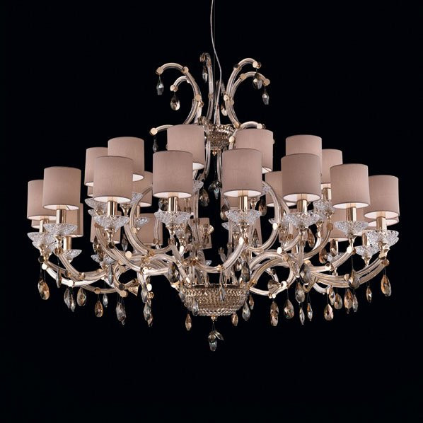 Люстра Beby Group Princess 9010B01 Light gold 666 SW Bronze Shade