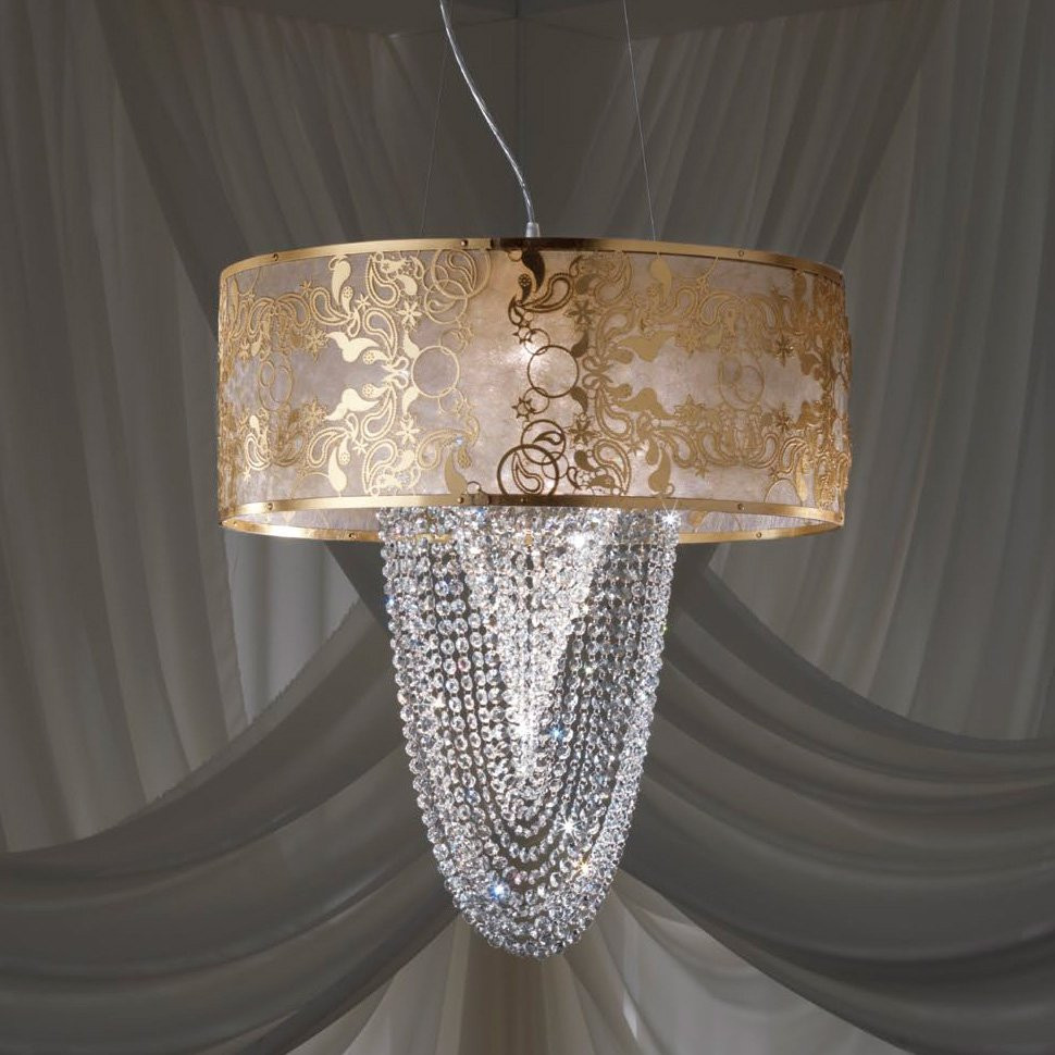 Подвесной светильник Masca Cashmere 1868/5C Oro