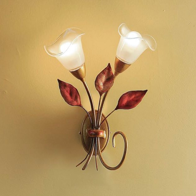 Бра Masca Florentia 1814/A2 Porpora / Glass 413