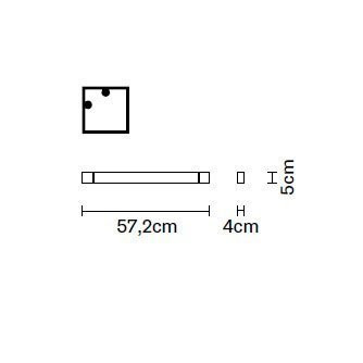 Настенно-потолочный светильник Fabbian Pivot F39 G01 75