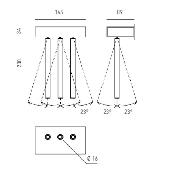 Бра Axo light Virtus VIRTUS WALL LAMP 101 07