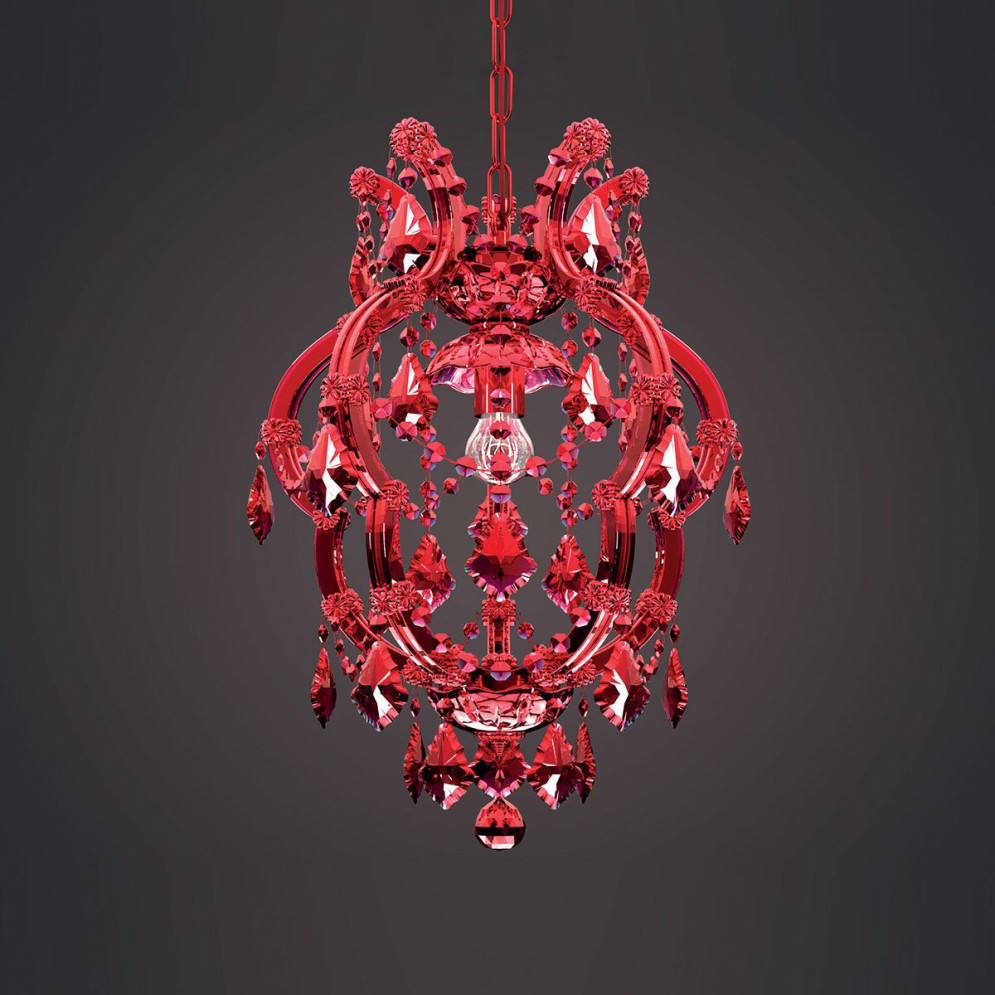 Подвесной светильник Masiero Maria Teresa VE 954/1 CG red