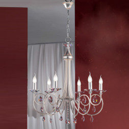 Люстра Orion Leuchten LU 1670/6 Silber-matt