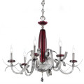Люстра Euroluce Nuage L6 silver Amethyst