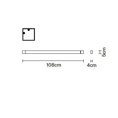 Настенно-потолочный светильник Fabbian Pivot F39 G03 01