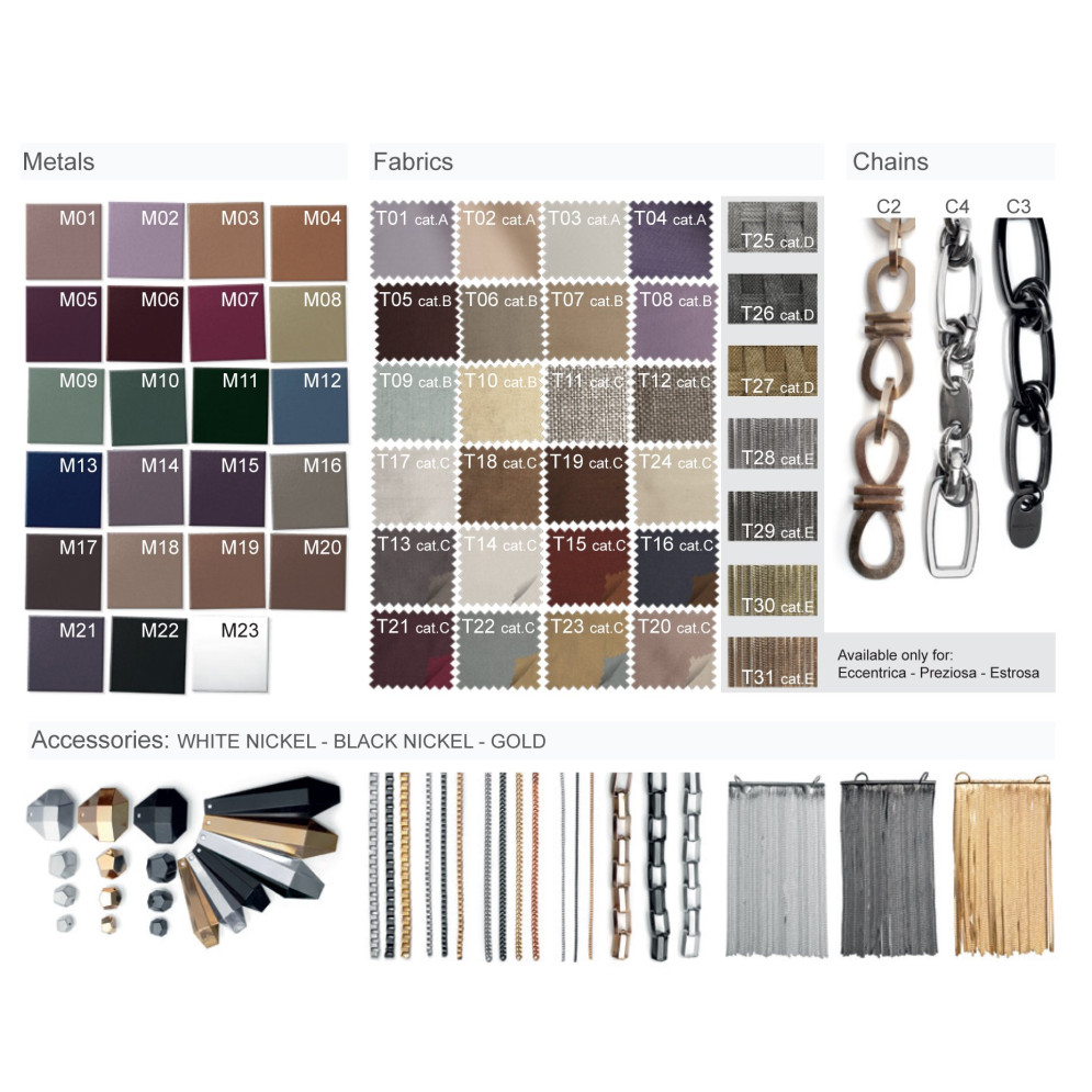 Настенный светильник Baga Bespoke Eccentrica VL | T12 cat. C