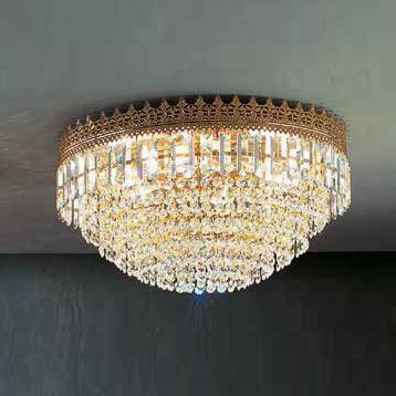 Потолочный светильник Beby Group Empire 1700/6/PL Bronze Brushed CUT CRYSTAL