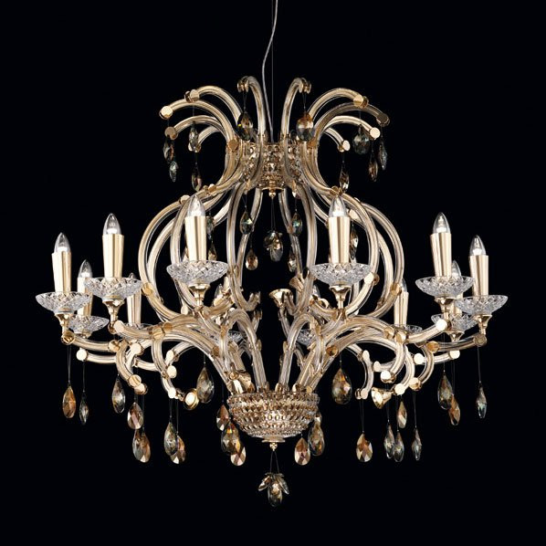 Люстра Beby Group Princess 9010B02 Light gold SW Golden Teak