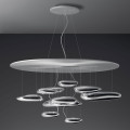 Подвесной светильник Artemide Mercury Halo sospensione - Inox 1397110A