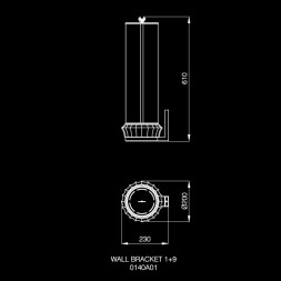 Бра Beby Platinum 0140A01 Chrome 063