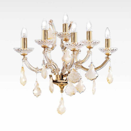 Бра Beby Group Nuovo Vintage 6111/6A Light gold White Gold Leaf