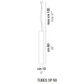 Подвесной светильник Vistosi Tubes SP 90 E27 FU NI
