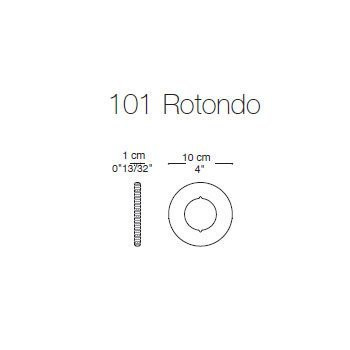 Встраиваемый спот (точечный светильник) La Murrina Spot 101 rotondo YY-3L