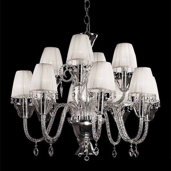 Люстра Beby La Femme 7700B04 Chrome Silver Cortina 595 Swarovski Almond