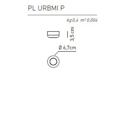 Потолочный светильник Axo Light Urban &amp; Urban mini PL URB MI P NI XX LED