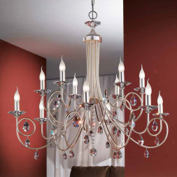 Люстра Orion Leuchten LU 1670/6+6 Silber-matt