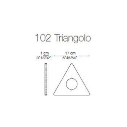 Встраиваемый спот (точечный светильник) La Murrina Spot 102 triangolo YY-3L