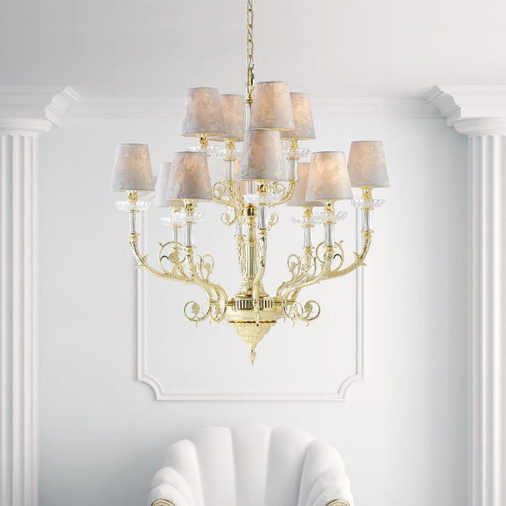 Люстра IlParalume MARINA 7727 2066CH12