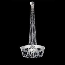 Подвесной светильник Beby Velvet 0150B02 Chrome Cut Almond