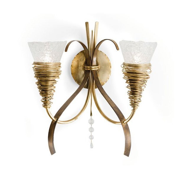 Бра Masca Siberia 1818/A2 Oro acido / Glass 414