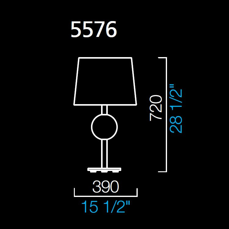 Настольная лампа Barovier&amp;Toso Marta 5576/VA/NN
