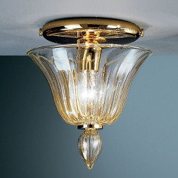 Потолочный светильник Vetri Lamp 92/PL Cristallo/Oro