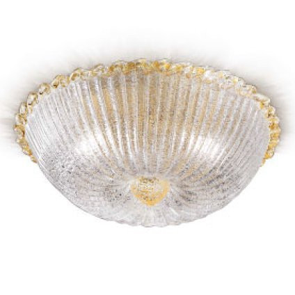 Потолочный светильник Renzo Del Ventisette &quot;Floreale&quot; PL 13825/5 50 DEC. Cristallo e oro