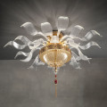 Потолочный светильник Euroluce Julienne PL8 Gold Clear