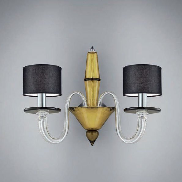 Бра La Murrina Desire A/2 tr-topaz black